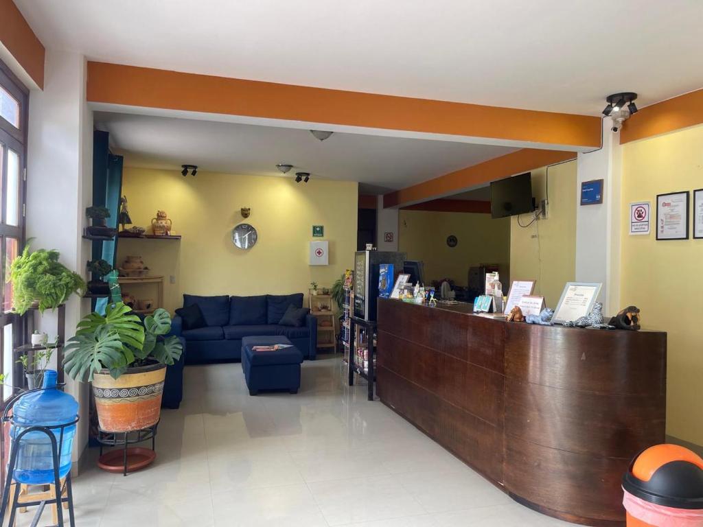 Recepción Hotel Casa Rus